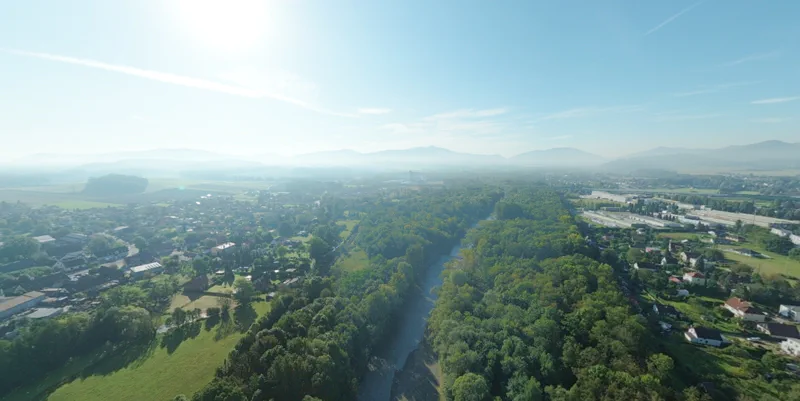 Panorama Frýdek-Místek u Žida